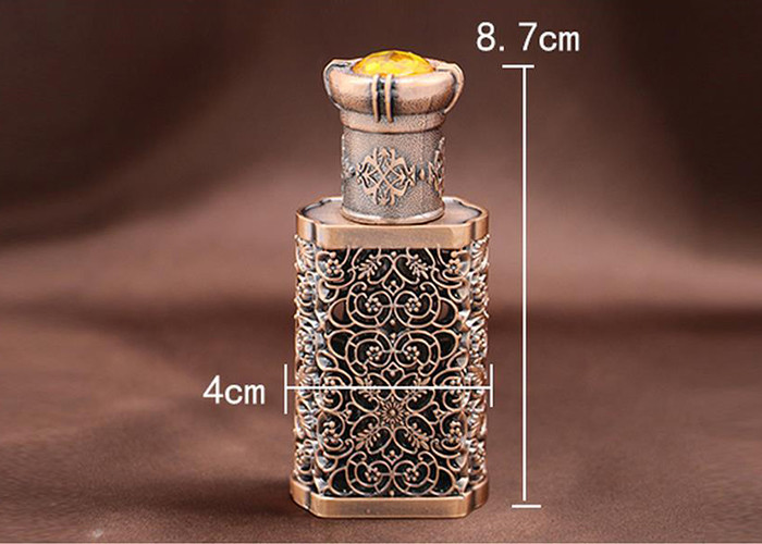 Декоративные стеклянные флаконы духов 10ml плоско формируют модное возникновение