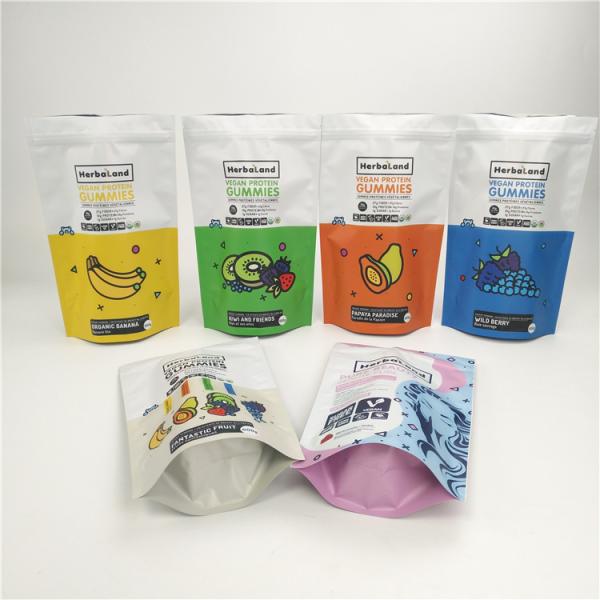 Sac MOPP de BDC Mylar d'ANIMAL FAMILIER de Gummies Fleixble de catégorie comestible
