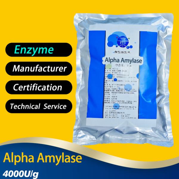 Alpha amylase bactérienne de qualité alimentaire et industrielle personnalisée