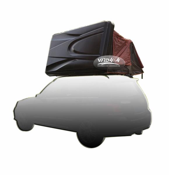Hard shell Rooftop Tent Car Camping Tent 4x4 offroad For 4 Person Heavy Duty