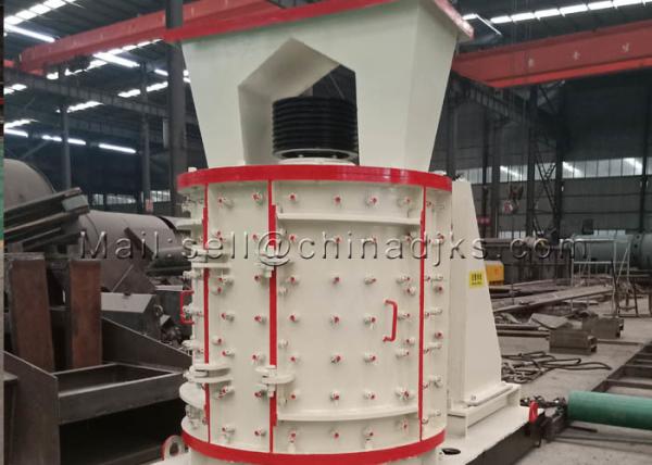 Areia 5mm vertical do aço carbono 1150RPM 90% que esmaga a máquina