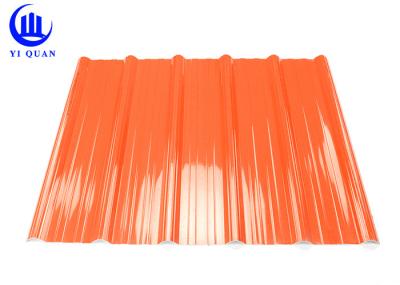 Крыша Pvc окружающей среды дружелюбная стрижет рифленый шум смолы уменьшает настелить крышу