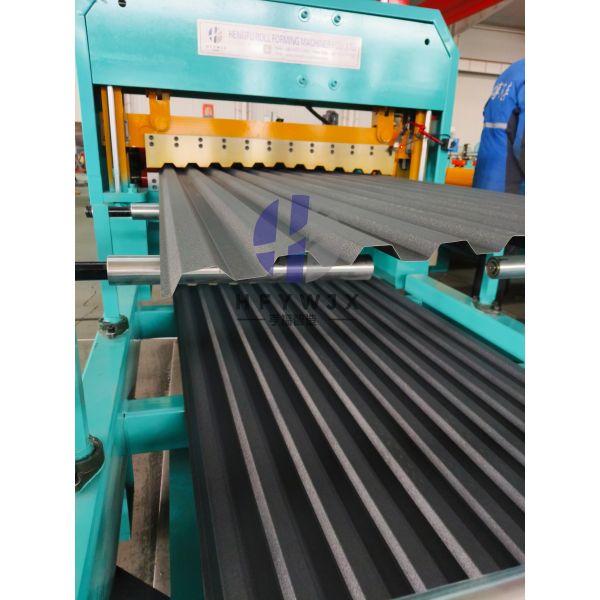 Metal Roofing C21 Roll Forming Machine with 0-40M/min Speed 11kw Main Motor and Chain Drive