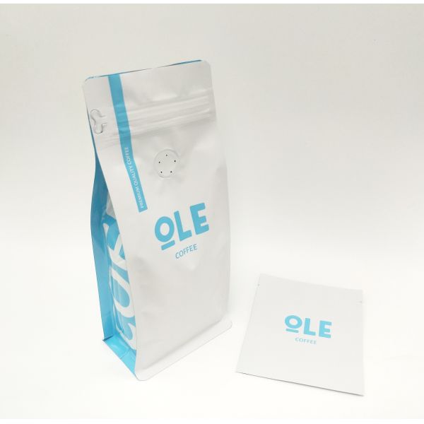 Мешок мягкого прикосновения плоский нижний для кофейных зерен или подгонянного чаем дизайна