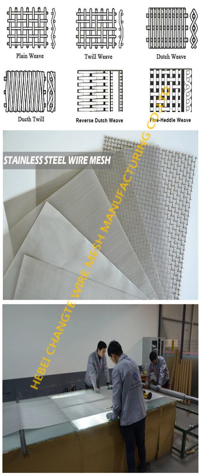 Woven Metal Decorative Lock 0.1mm Stainless Steel Crimped Wire Mesh