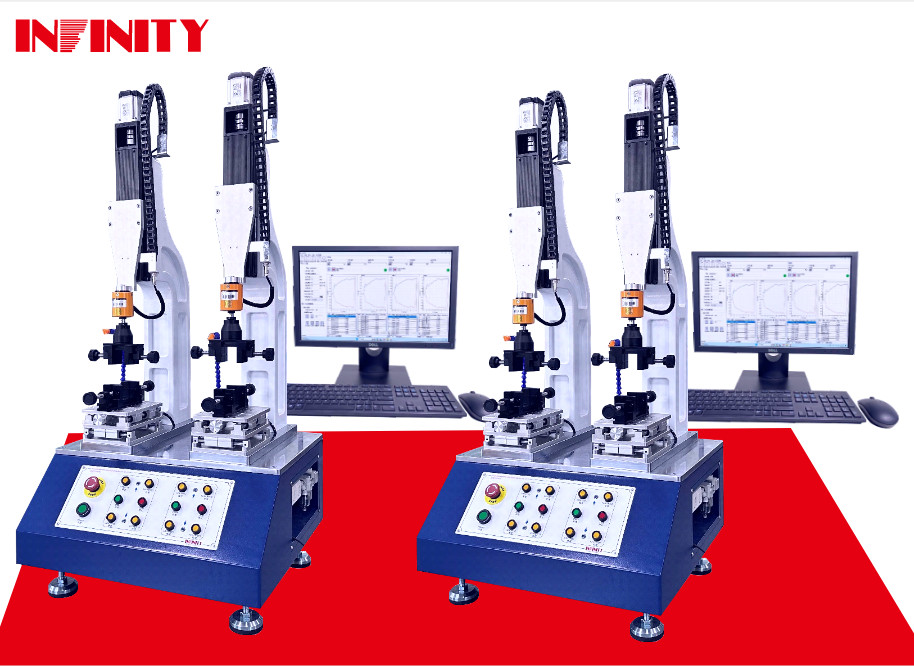 Устройство для испытания силы ввода-вывода с единицей значения силы N и анализом трения