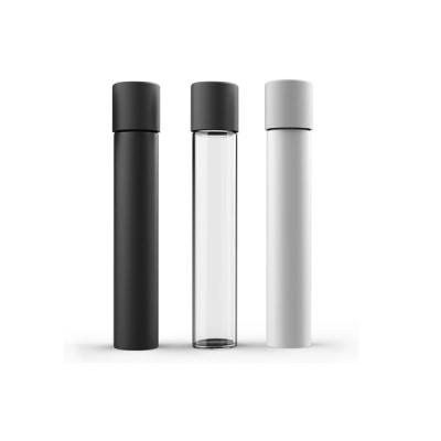 Child Resistant Glass Preroll Tube 120mm Sprayed Pre Roll Packaging Tubes