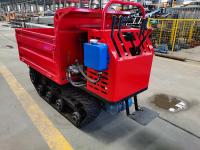 Camión Mini Dumper eléctrico seguido adaptable de la correa eslabonada de 3 Ton Mining Tunnel Transporter Dumper