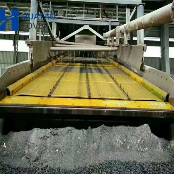 5mm aperture Polyurethane Modular Screen Panel for Vibrating Screener
