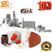 Cultivando a extrusora da máquina de processamento da alimentação dos peixes alinhe a tensão 380v/50hz