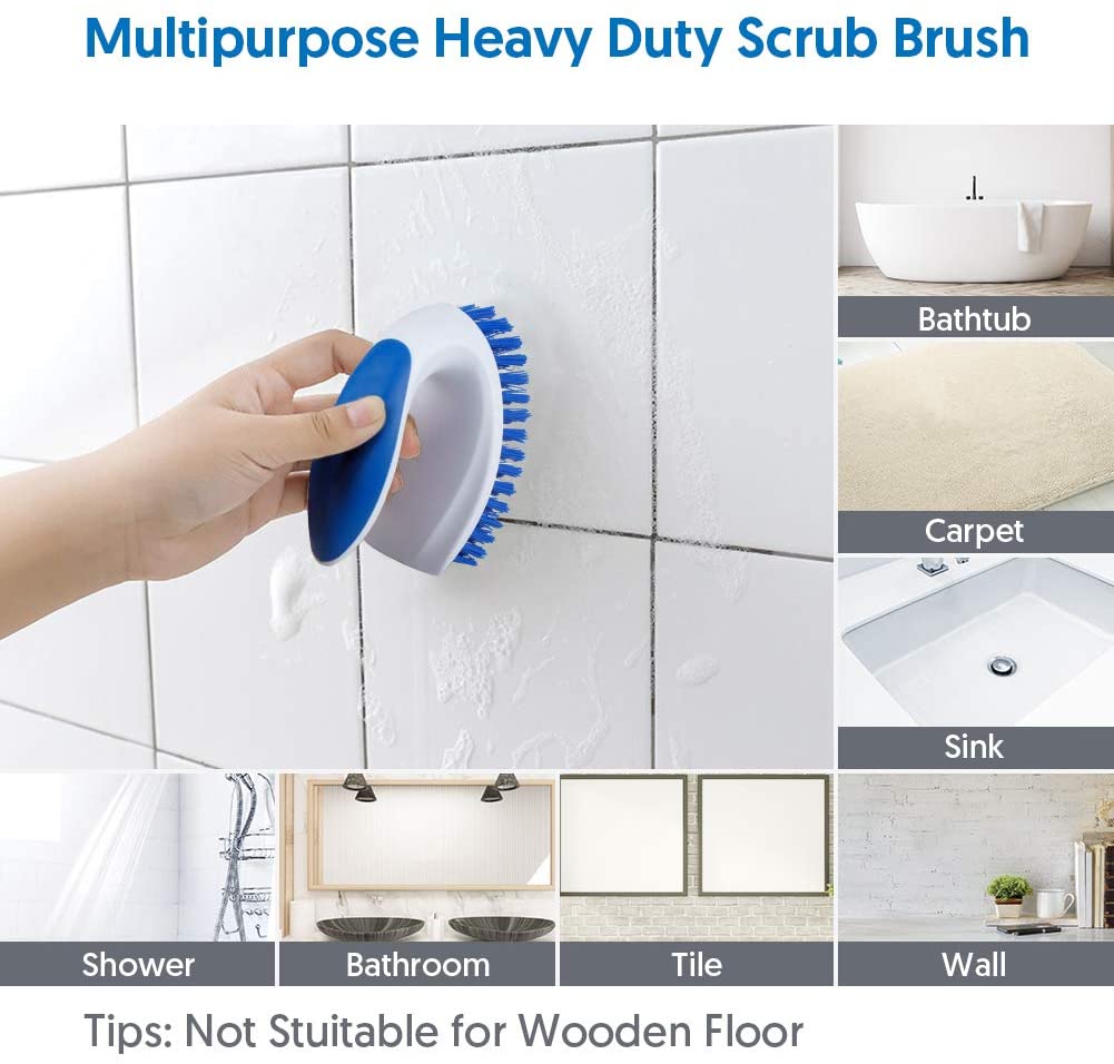 Щетка скруббера Grout щетинки 2 пакетов жесткая для очищая нити ливня 0.3mm