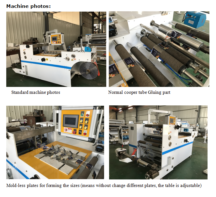 PET PVC Shrink Label Slitting And Rewinding Machine In Packing Beverage Food