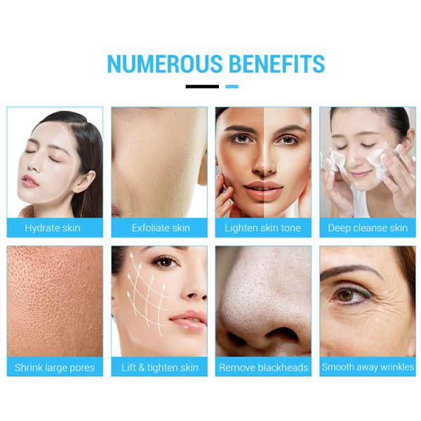 Aesthetic Oxygen Jet Aqua Peel Facial 7 in 1 Hydro Micro Dermabrasion Oxigen Hydra Microdermabrasion Beauty Machine