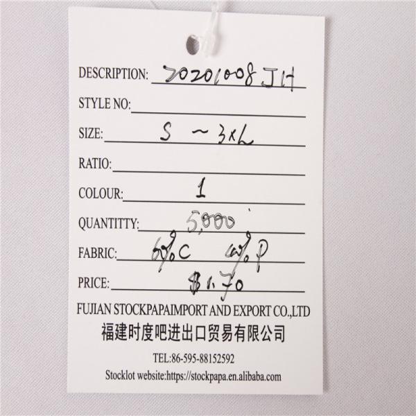 Ginger Soft Breathable Men's Polo Shirts 60% Cotton 40% Polyester