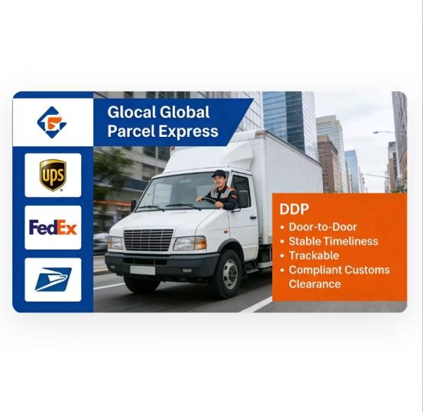Glocal Global Parcel Express With Door To Door DDP Service / Real Time Online Tracking