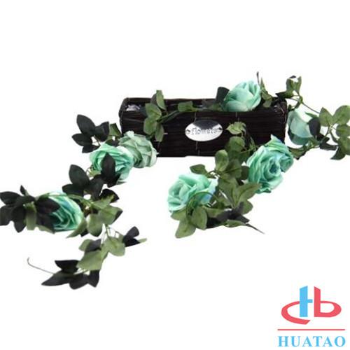 Decoration Handmade Silk Flowers Artificial Rose Wedding Real Touch