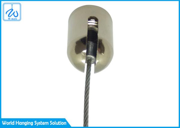 Hold Down Clips Ceiling Light Attachment By Wire Rope For Luminaire Lighting Fixtures