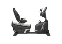 Vélo d'exercice stationnaire magnétique couché/cardio- machine de vélo avec le dossier