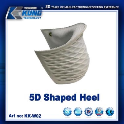 5D Shaped Running Shoe Heel , Multipurpose Plastic Shoe Decorations