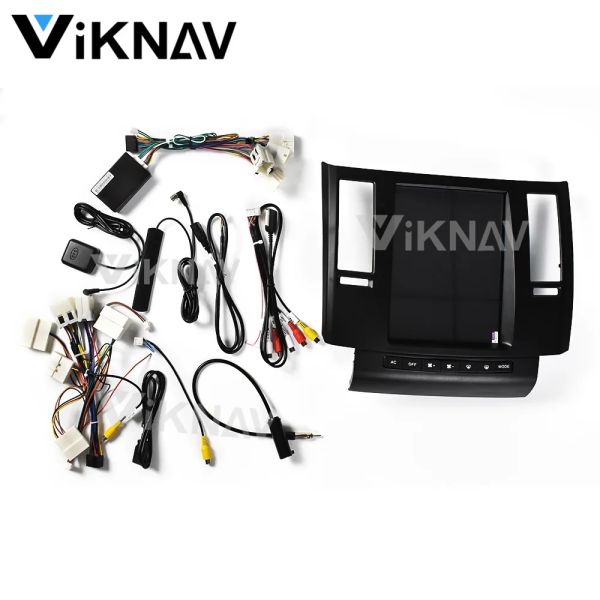 Авторадио Viknav для Infiniti FX35 (2003-2007) 10,4 дюйма Авто мультимедийный проигрыватель Tesla Style Авто стерео GPS навигация