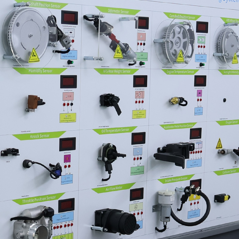 Vocational Sensor Diagnostics and Signal Analysis Automotive Training Equipment Teaching Board