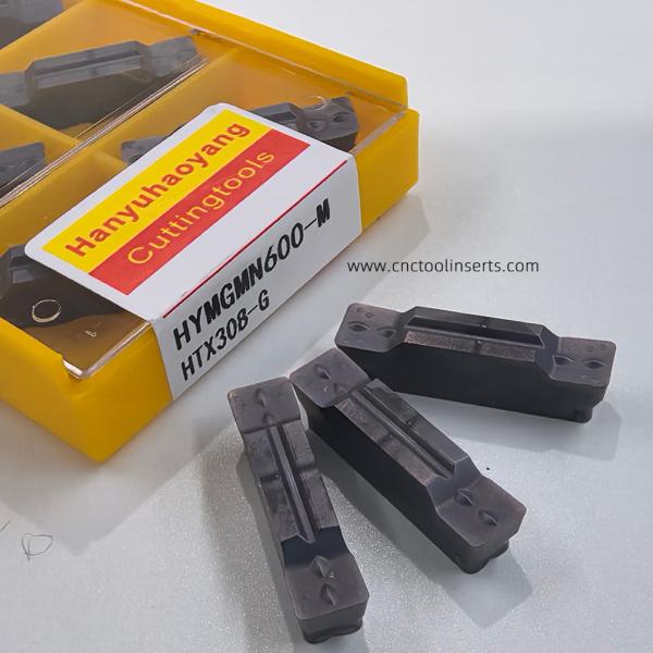 HYMGMN600-M CNC Grooving Insert Prevents Rust Temperature Resistance