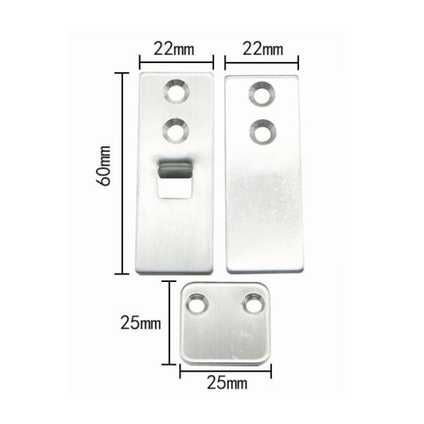 CE Metal Automatic Door Bottom Seals 32-14*34mm Aluminium Weather Strips