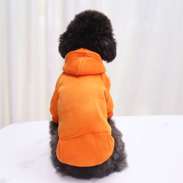 OEM Cotton Fleece Pets Wearing Clothes Pet Hoodies Soft Dog Sweaters
