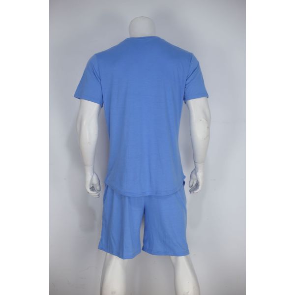 Custom Logo Plus Size Tracksuit for Men Stretchable 2 Piece Outerwear Jogger Suit Short Sets
