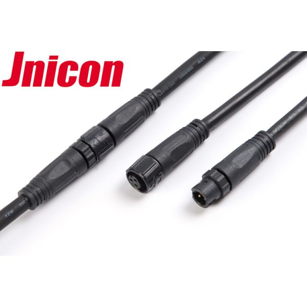 5 Pin IP68 M12 Waterproof Connector Male Female Outdoor Round Shape