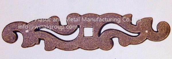 Garment metal tags,L55mm*W16mm,iron alloy,antique copper,size & finish can be OEM.