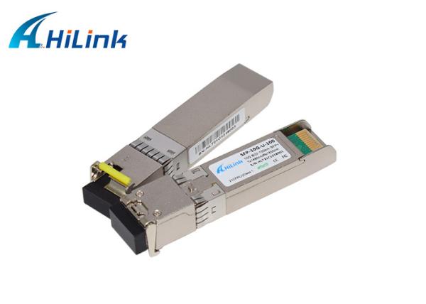 Bidirection SFP+ Fiber Optical Transceiver Single BIDI 10G 100KM