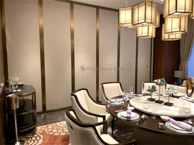 80mm Thickness Sliding Partition Wall Luxury For Conference Rooms