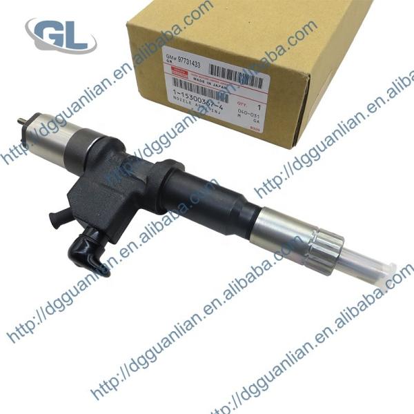 Injetor comum diesel genuíno do trilho 095000-0300 095000-0304 1-15300367-0 1-15300367-4
