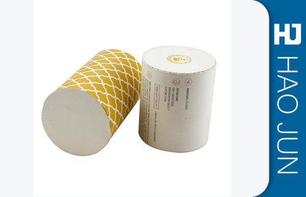 Fashionable Thick Cardboard Wrapping Paper Tubes With Silk Printing