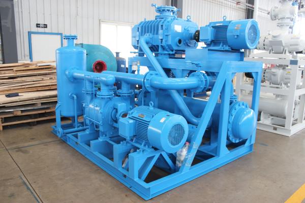 Transformer Drying Vacuum Pump Set 650 Pa Adjustable  2FW4-150-400