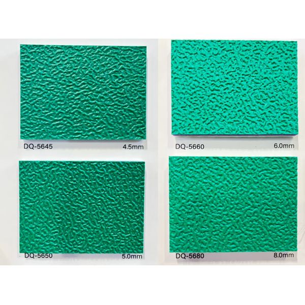 Fabrique Directement Pvc Badminton Roule vers le haut Planchers Vinyle Cour de sport Tapis de sol en caoutchouc Plastique plancher en PVC