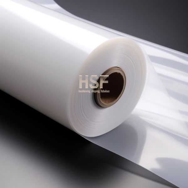 30 мкм прозрачная белая моноаксиально ориентированная полиэтиленовая пленка, для упаковки, сельского хозяйства, строительства, медицины и т.д.