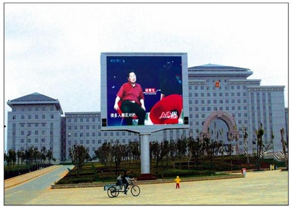 P6 / P10 / P20 3528 SMD LED Video Wall Panels , Outdoor Video Wall Solutions