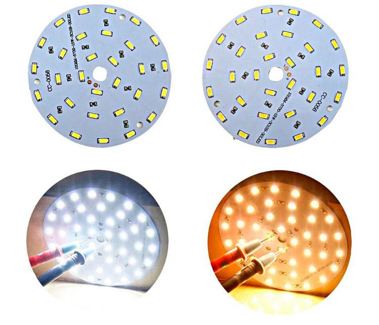 5730 5630 SMD светодиодный ПКБА 110V 220V 3W 9W 18W схема практическая для лампы
