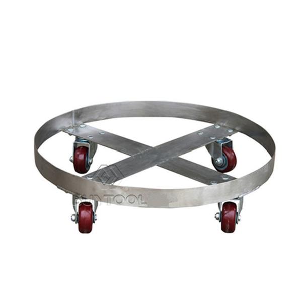 Manual Oil Drum Handling Equipments Stainless Steel Barrel Lifting Equipment Trolley