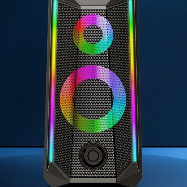 Сабвуферы небольшого аудио супер тома ноутбука USB диктора компьютера игры RGB настольные