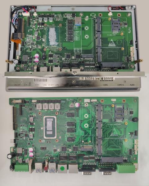 PCIe/PCI Slots 300cd/m2 Industrial Touch Panel PC