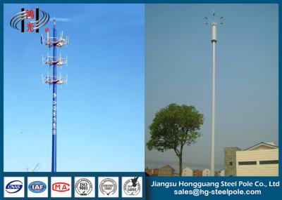Torre móvel telescópica do telemóvel da antena de microonda com revestimento do pó