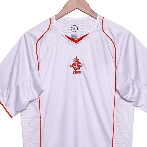 2004 Netherlands Retro Away Football Jersey Replica Support Team Customization