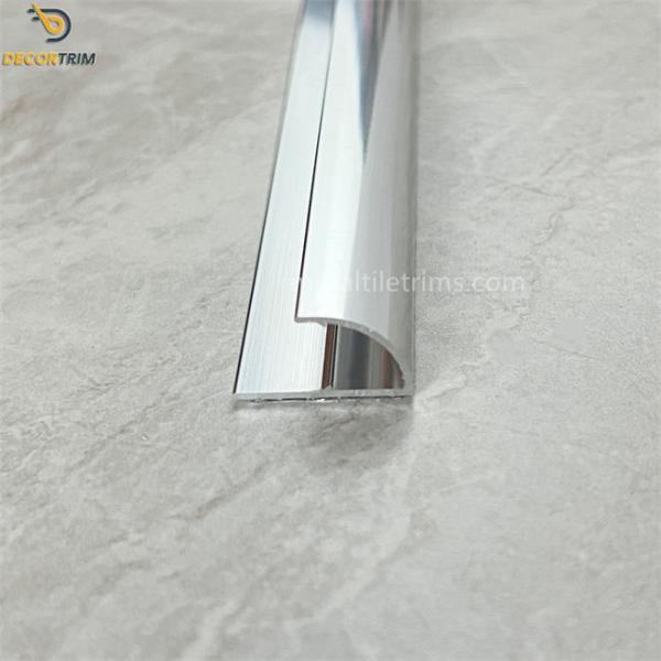 Metal Trim Strips Carpet Transition Strip Aluminum Tile Trim Polish Silver