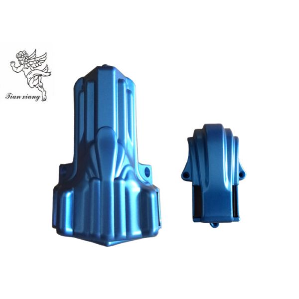 Blue Coffin Decorative Casket Corners PP / ABS Material With Steel Bars Corner 11#
