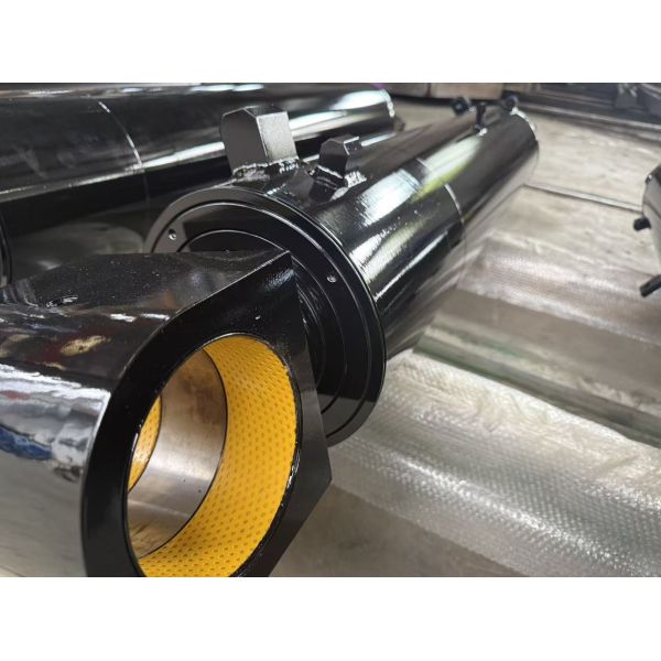 Double Acting Hard Chrome Plated Lifting Hydraulic Cylinder Large Heavy Duty 195mm