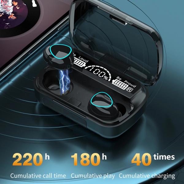 Long Standby  Time M10 TWS BT8832A Wireless Bluetooth Earphone With Mic