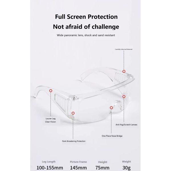 Очки против ветра, песка, тумана, защита труда, плесени, промышленная защита Очки, пылезащитные очки для велосипеда